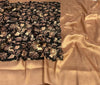 Traditional Black Kubera Pattu Saree In Soft Silk With Vibrant Digital Patterns