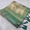 Vibrant Green Kubera Pattu Soft Silk Saree With Detailed Digital Printing