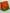 Exclusive  Zari Border Orange nd Green Colour Plain Mysore Silk Saree.