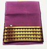 Graceful Mysore Soft Silk Saree In Pink And Black Rich Zari Accents