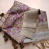 Trendy Kalamkari Digital Print Soft Silk Saree In Rich Assam Handloom Weave