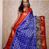 Radiant Soft Silk Saree With Heritage Handloom Ikkat Digital Printing