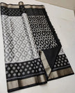 ikkat Printed Handloom Soft Silk Saree