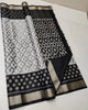 ikkat Printed Handloom Soft Silk Saree