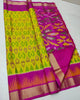Heritage Inspired Soft Silk Saree With Bold Digital Ikkat Art